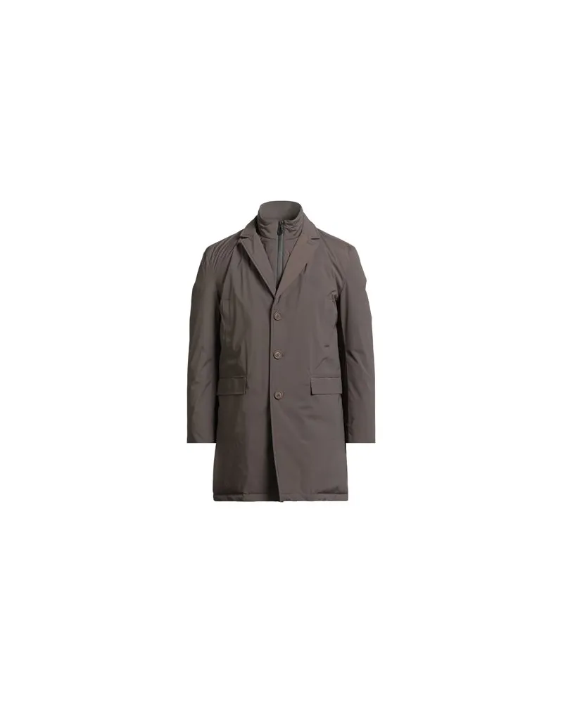 Paltò JACKEN & MÄNTEL - Mäntelauf YOOX.COM Dunkelbraun