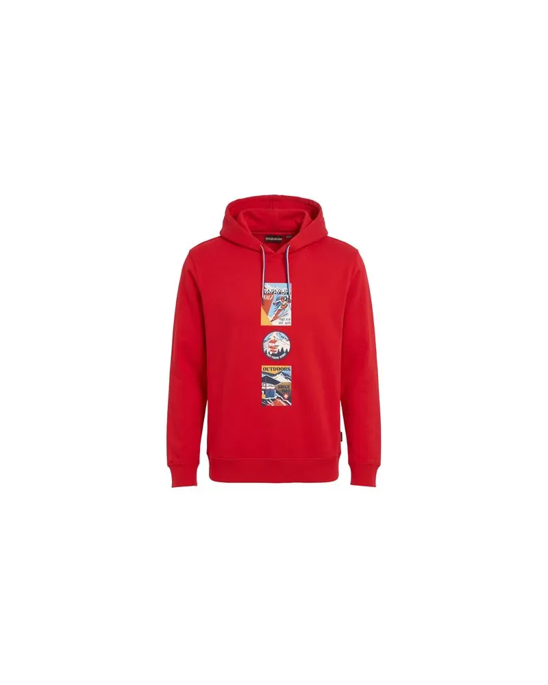 Napapijri TOPS - Sweatshirtsauf YOOX.COM Rot