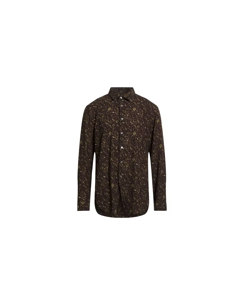 John Varvatos TOPS - Hemdenauf YOOX.COM Dunkelgrün