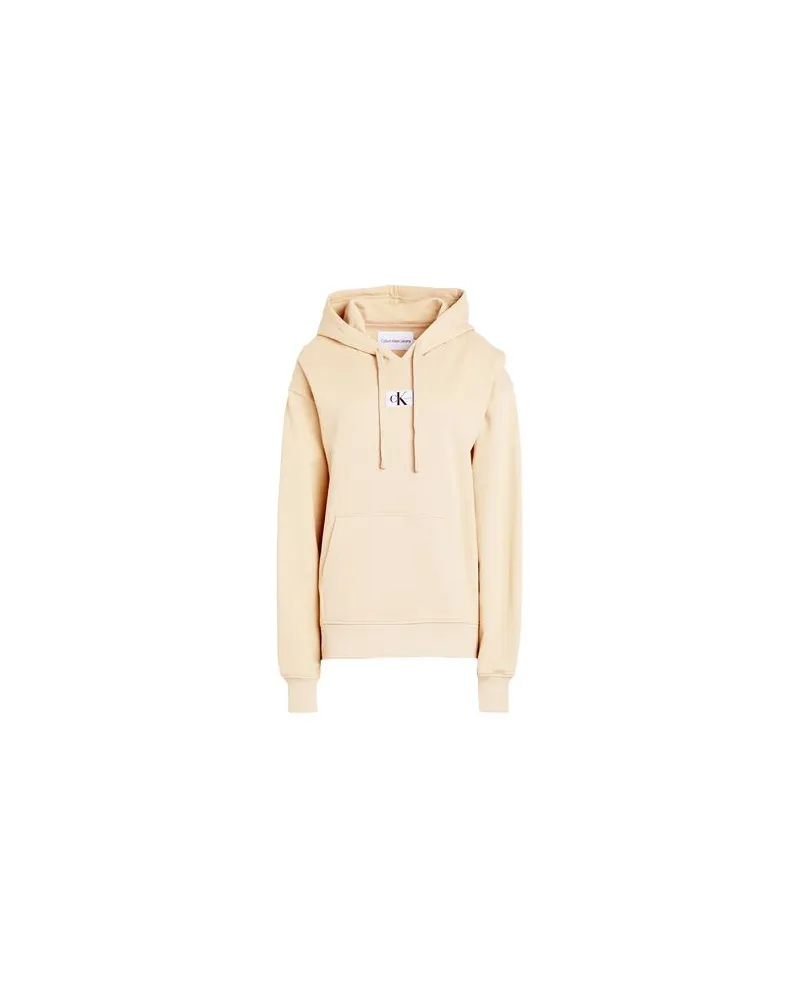 Calvin Klein TOPS - Sweatshirtsauf YOOX.COM Sand