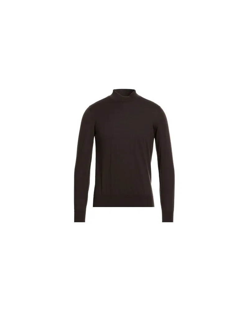 Drumohr  STRICKWAREN - Rollkragenpulloverauf YOOX.COM Dunkelbraun