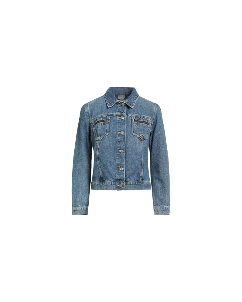 Roy Roger's JACKEN & MÄNTEL - Jeansjacken/Mäntelauf YOOX.COM Blau