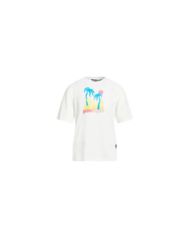 Palm Angels TOPS - T-shirtsauf YOOX.COM Weiß
