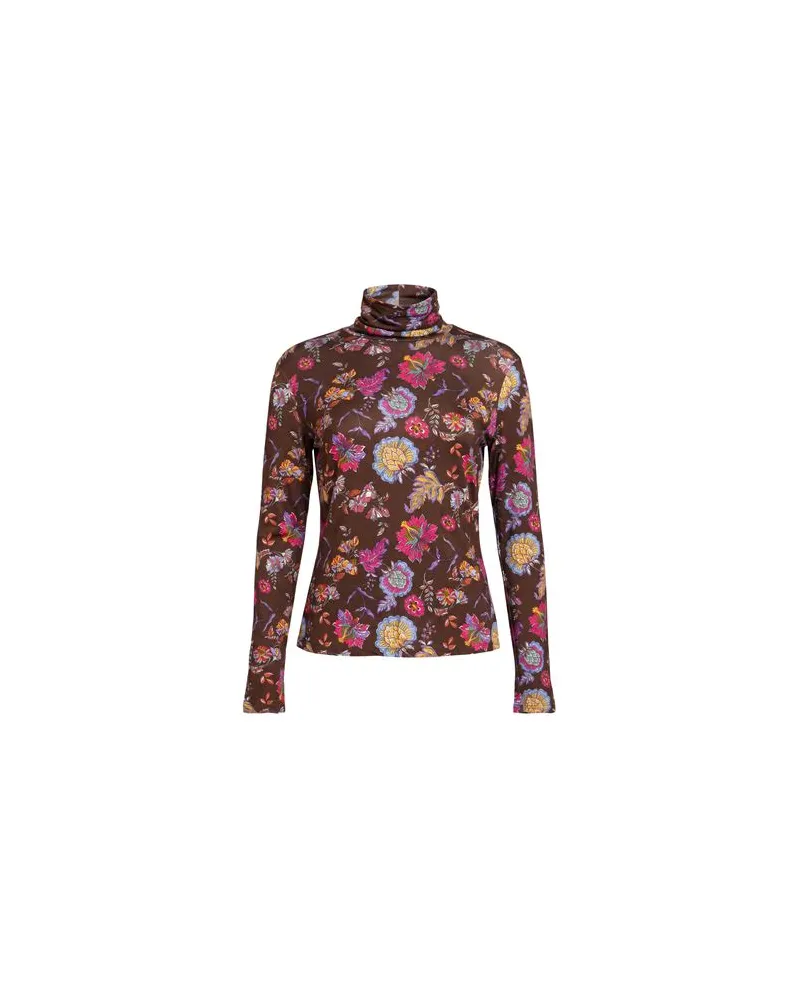 Camicettasnob TOPS - T-shirtsauf YOOX.COM Schokobraun