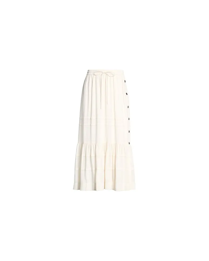 Coach HOSEN & RÖCKE - Midi-Röckeauf YOOX.COM Cremeweiß
