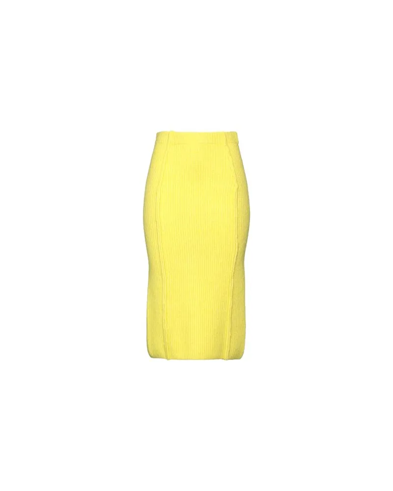 ROTATE Birger Christensen HOSEN & RÖCKE - Midi-Röckeauf YOOX.COM Gelb