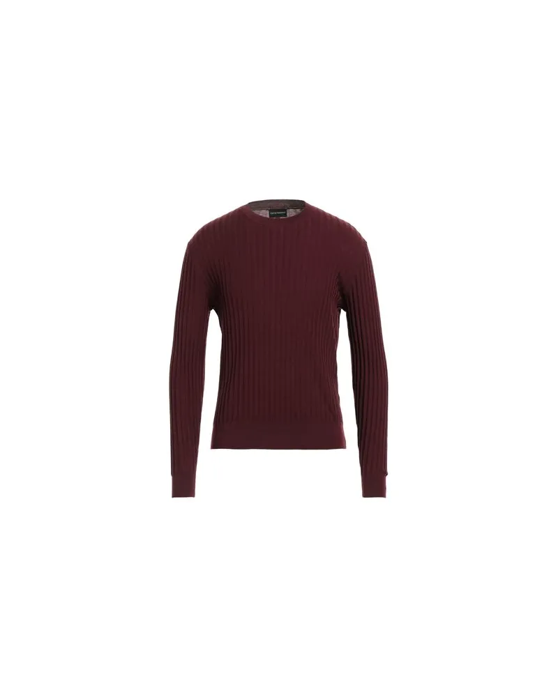 Emporio Armani STRICKWAREN - Pulloverauf YOOX.COM Bordeaux
