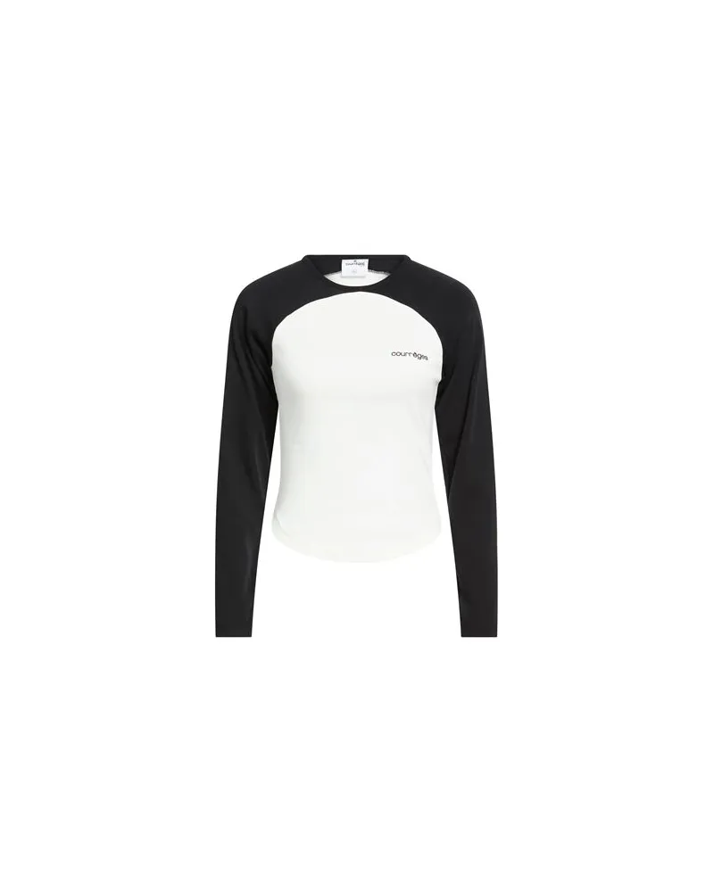 Courrèges TOPS - T-shirtsauf YOOX.COM Weiß