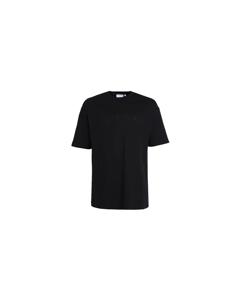 Calvin Klein TOPS - T-shirtsauf YOOX.COM Schwarz