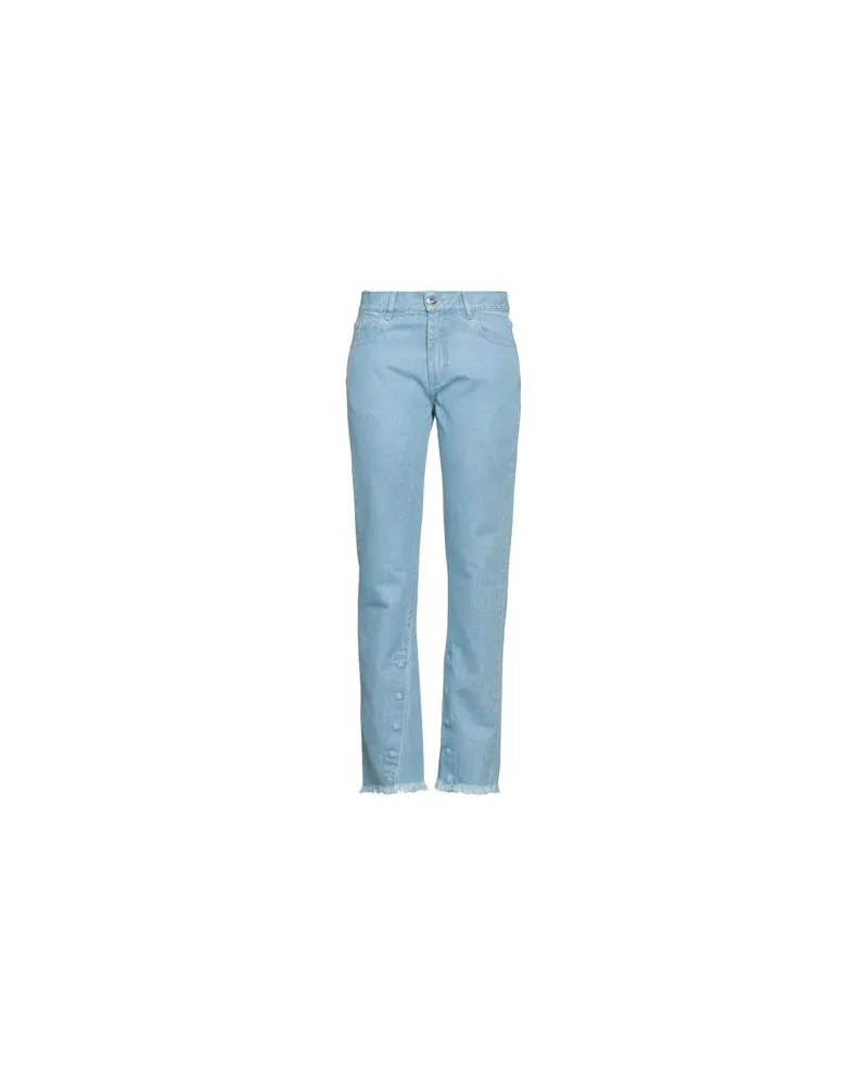 Marques ' Almeida HOSEN & RÖCKE - Jeanshosenauf YOOX.COM Blau