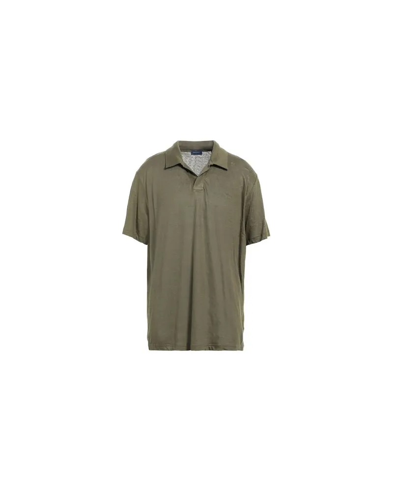 Gant TOPS - Poloshirtsauf YOOX.COM Militärgrün