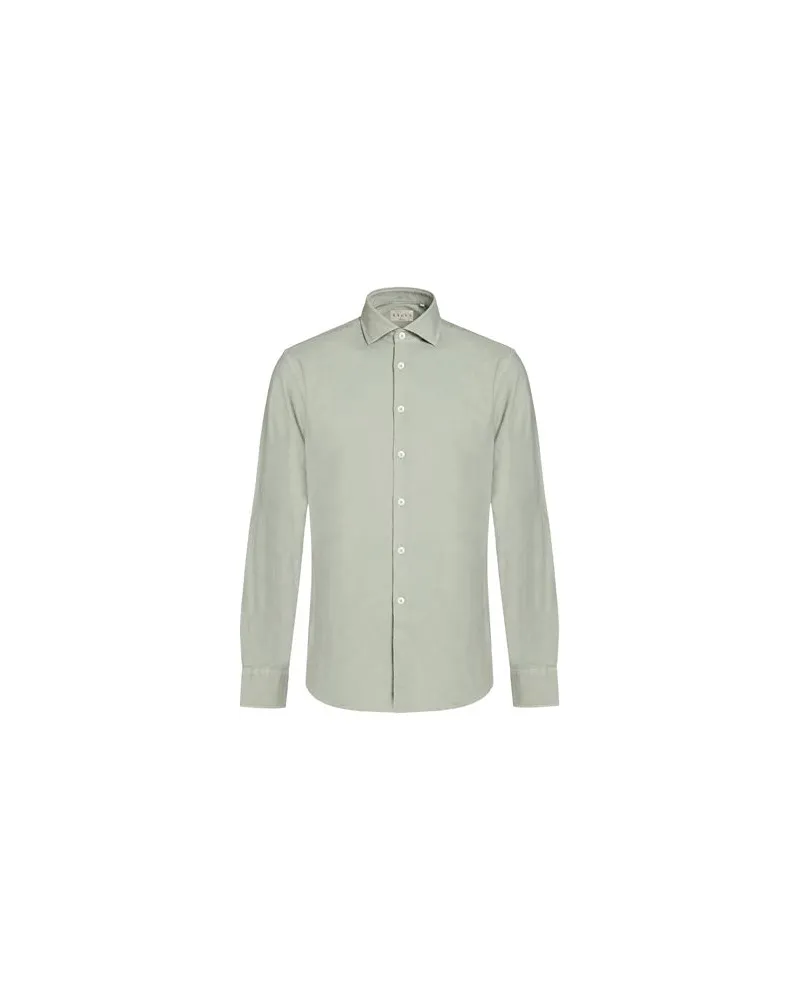 XACUS TOPS - Hemdenauf YOOX.COM Salbeigrün