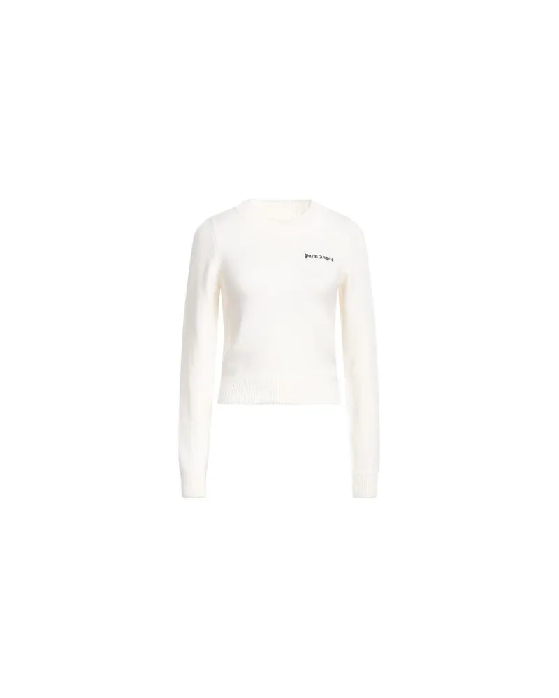 Palm Angels STRICKWAREN - Pulloverauf YOOX.COM Cremeweiß
