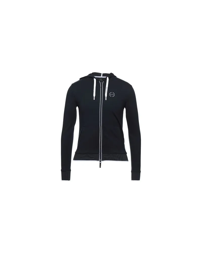 Armani Exchange TOPS - Sweatshirtsauf YOOX.COM Nachtblau