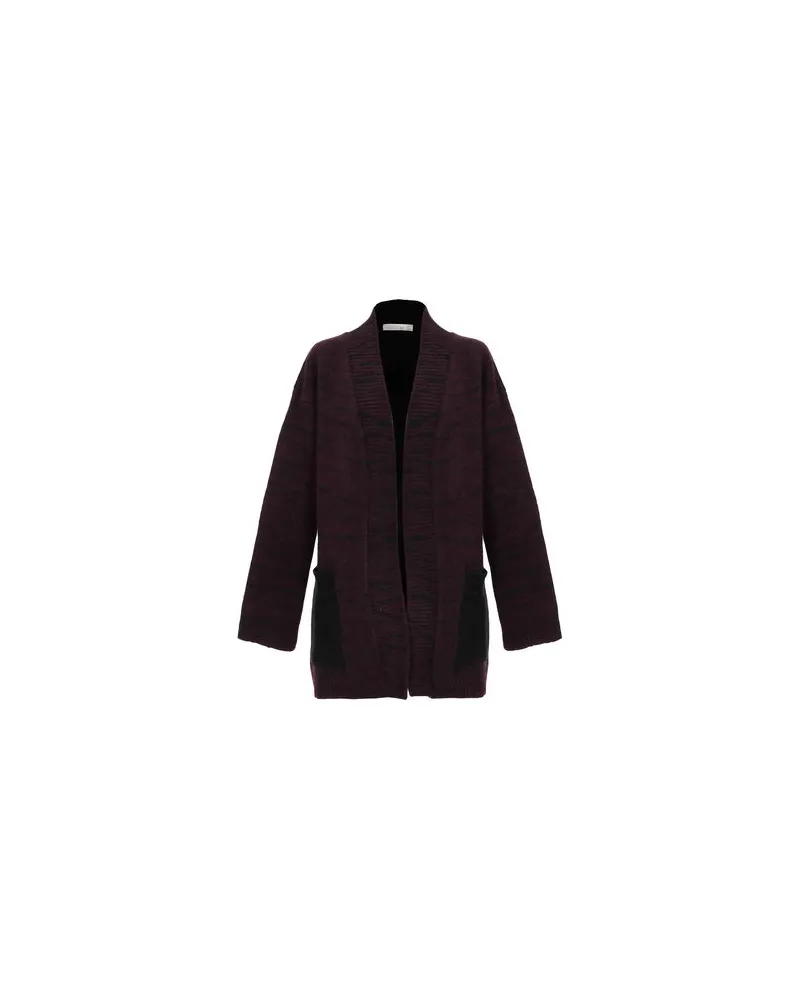 SSHEENA STRICKWAREN - Strickjackenauf YOOX.COM Bordeaux