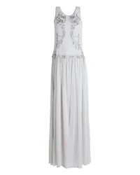 Twin-Set Maxi-Kleid Hellgrau