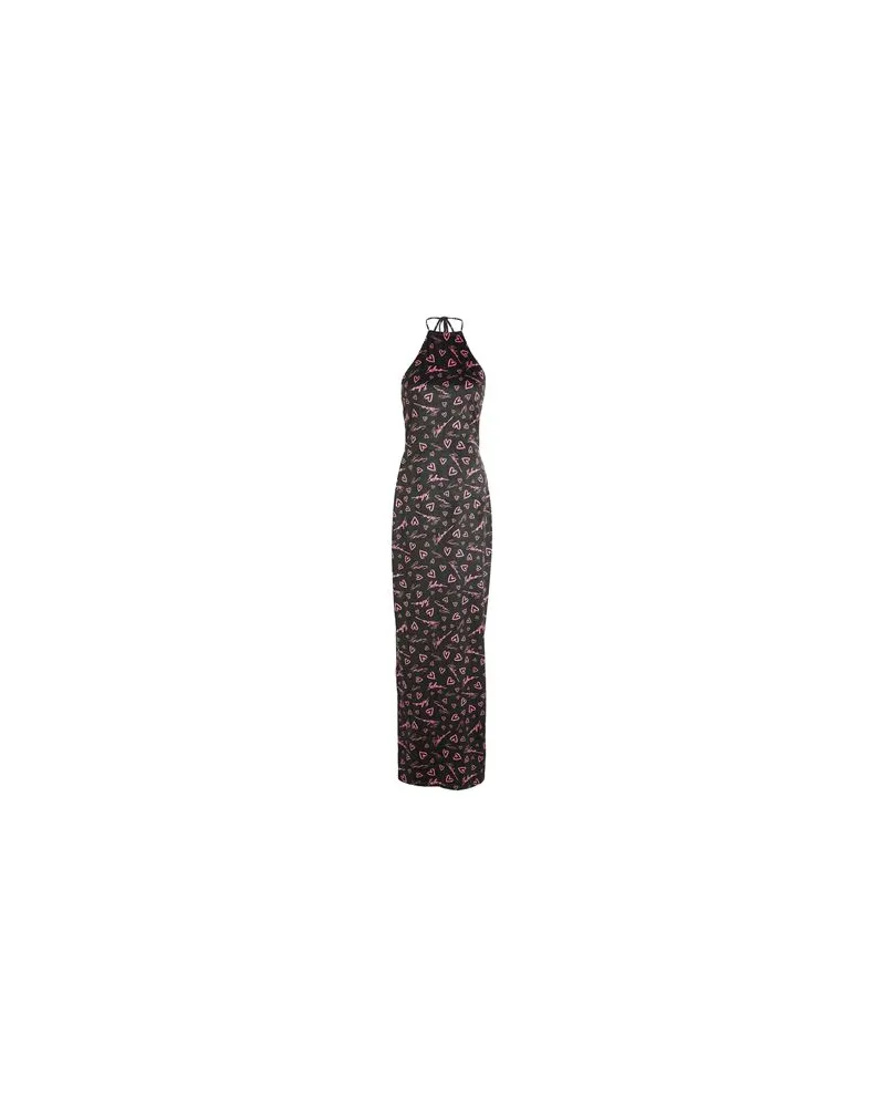 Balmain KLEIDER - Maxi-Kleiderauf YOOX.COM Dunkelgrün