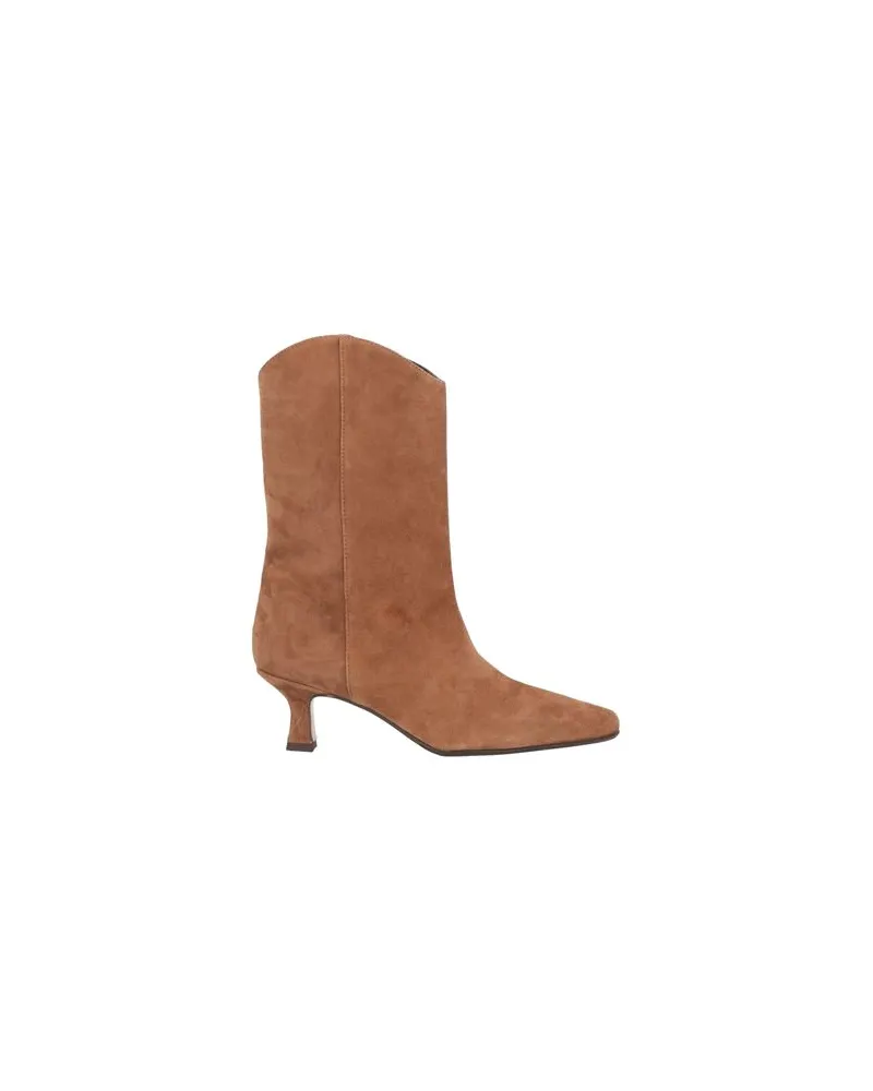 Anna F. SCHUHE - Stiefelettenauf YOOX.COM Kamel