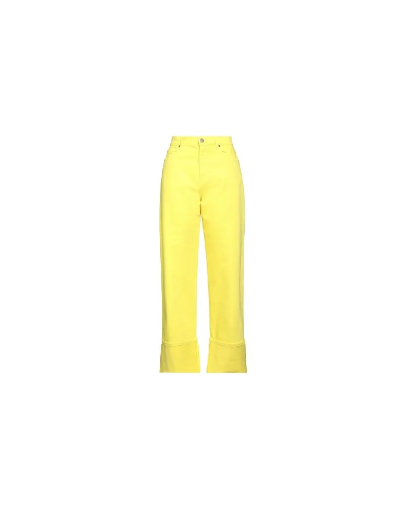 P.A.R.O.S.H. HOSEN & RÖCKE - Jeanshosenauf YOOX.COM Gelb