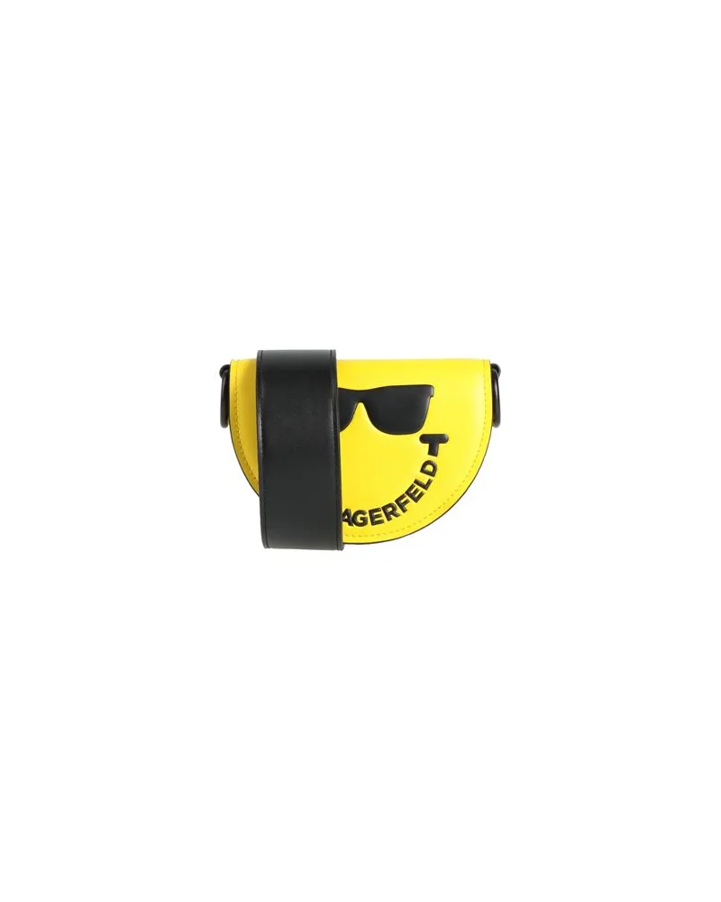 Karl Lagerfeld X SMILEY WORLD® - TASCHEN - Umhängetascheauf YOOX.COM Gelb