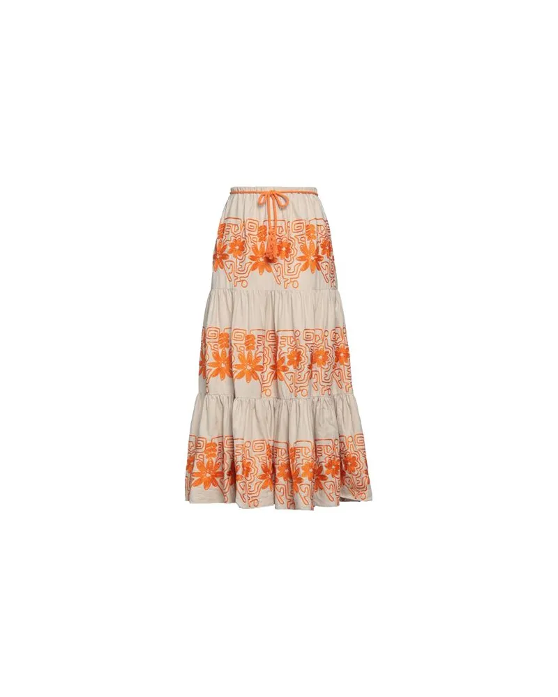Maje HOSEN & RÖCKE - Maxi-Röckeauf YOOX.COM Beige