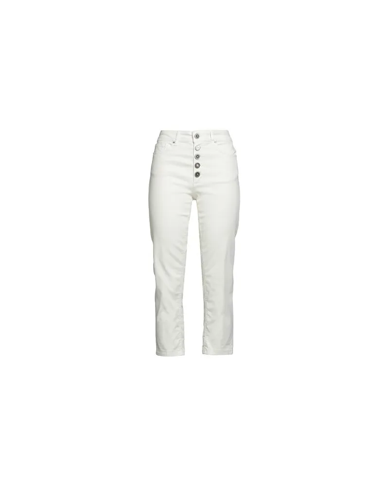 Dondup HOSEN & RÖCKE - Hosenauf YOOX.COM Elfenbein