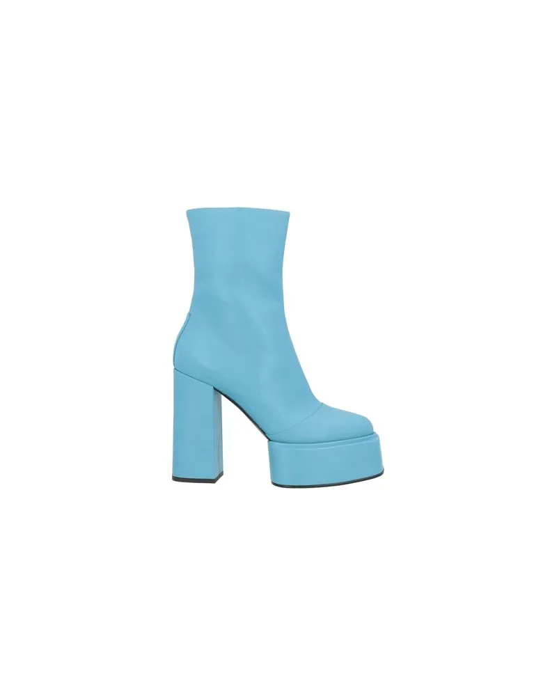 3JUIN SCHUHE - Stiefelettenauf YOOX.COM Azurblau