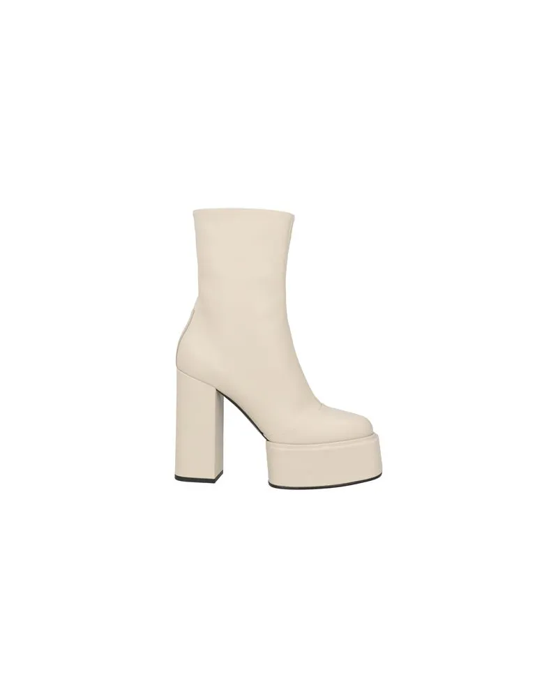 3JUIN SCHUHE - Stiefelettenauf YOOX.COM Cremeweiß