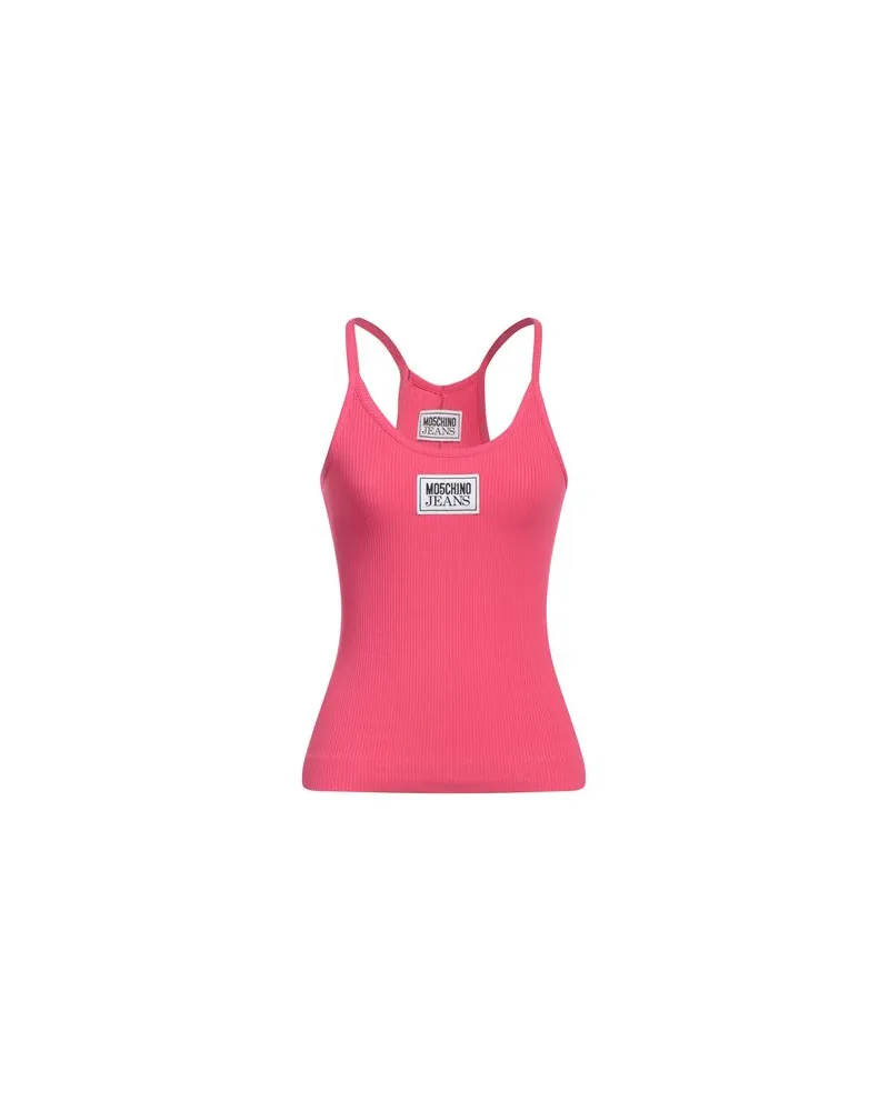 Moschino TOPS - Tank Topsauf YOOX.COM Fuchsia