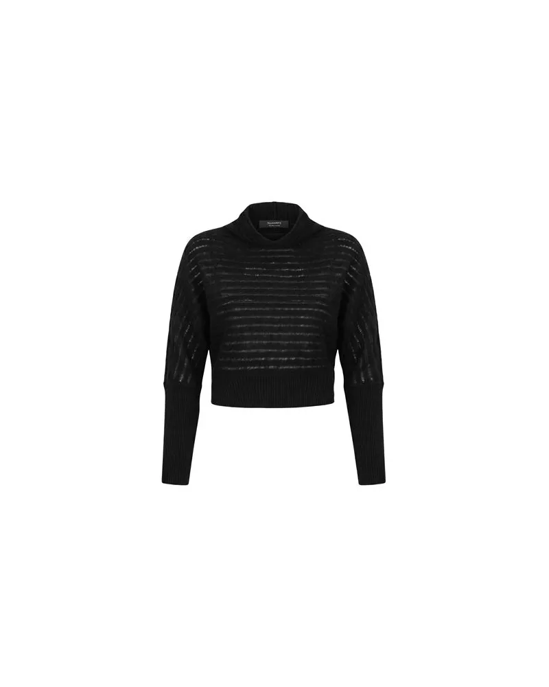 AllSaints STRICKWAREN - Pulloverauf YOOX.COM Schwarz