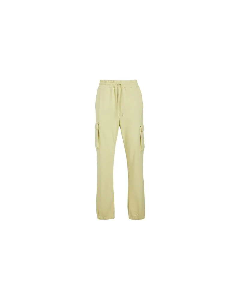 8 by Yoox ORGANIC COTTON PULL-ON TAPERED CARGO SWEATPANTS - HOSEN & RÖCKE - Hosenauf YOOX.COM Säuregrün