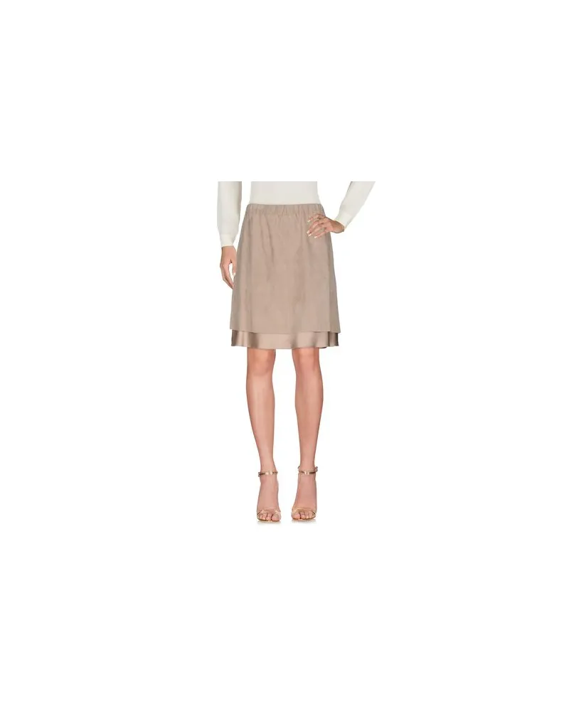 Brunello Cucinelli HOSEN & RÖCKE - Midi-Röckeauf YOOX.COM Beige