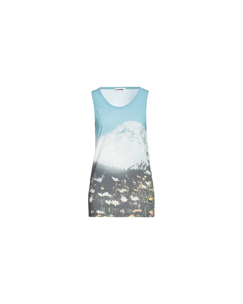 Jil Sander TOPS - Tank Topsauf YOOX.COM Himmelblau