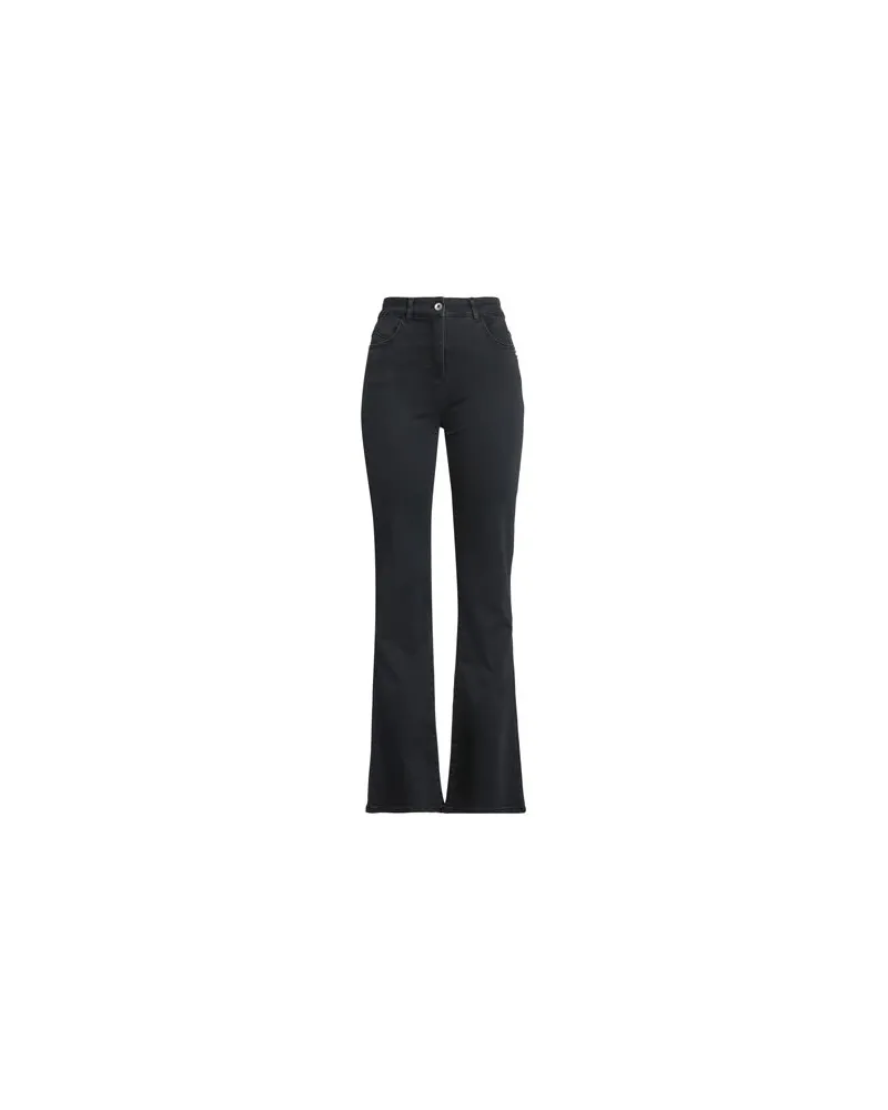 Patrizia Pepe HOSEN & RÖCKE - Jeanshosenauf YOOX.COM Schwarz
