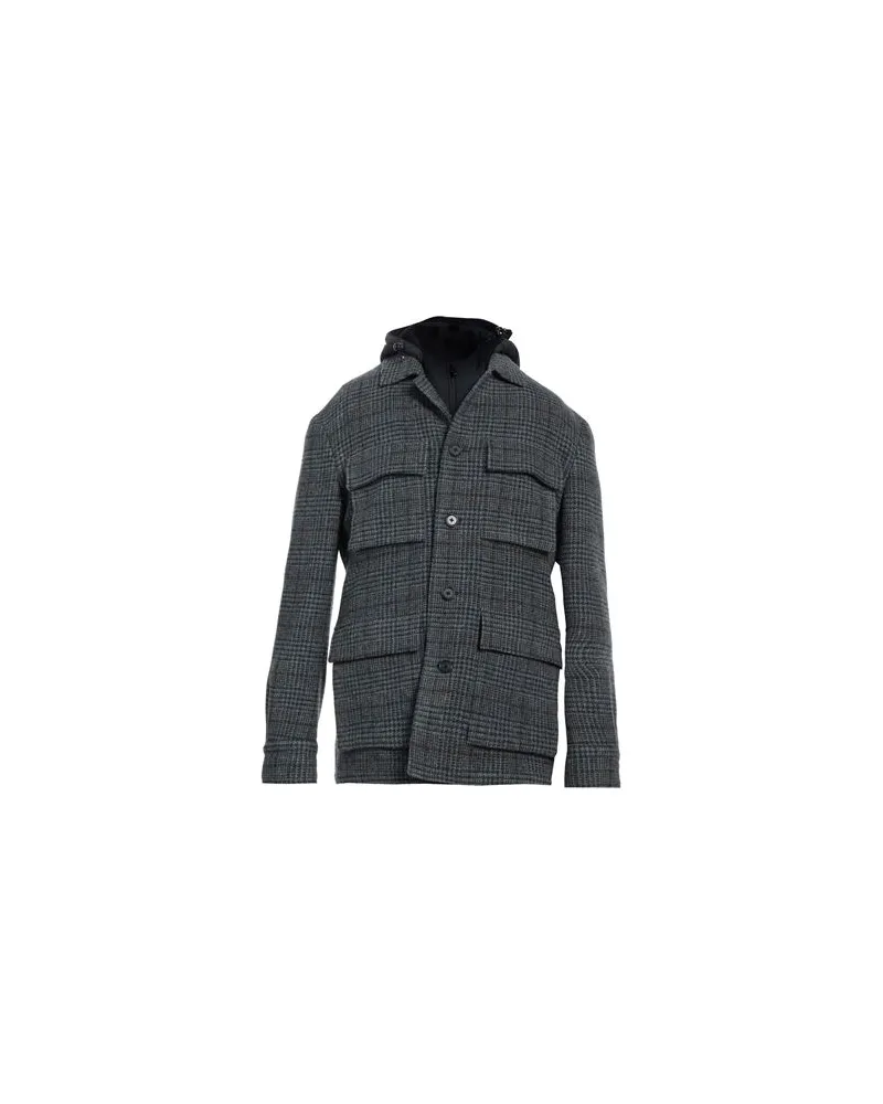 Corneliani JACKEN & MÄNTEL - Mäntelauf YOOX.COM Taubenblau