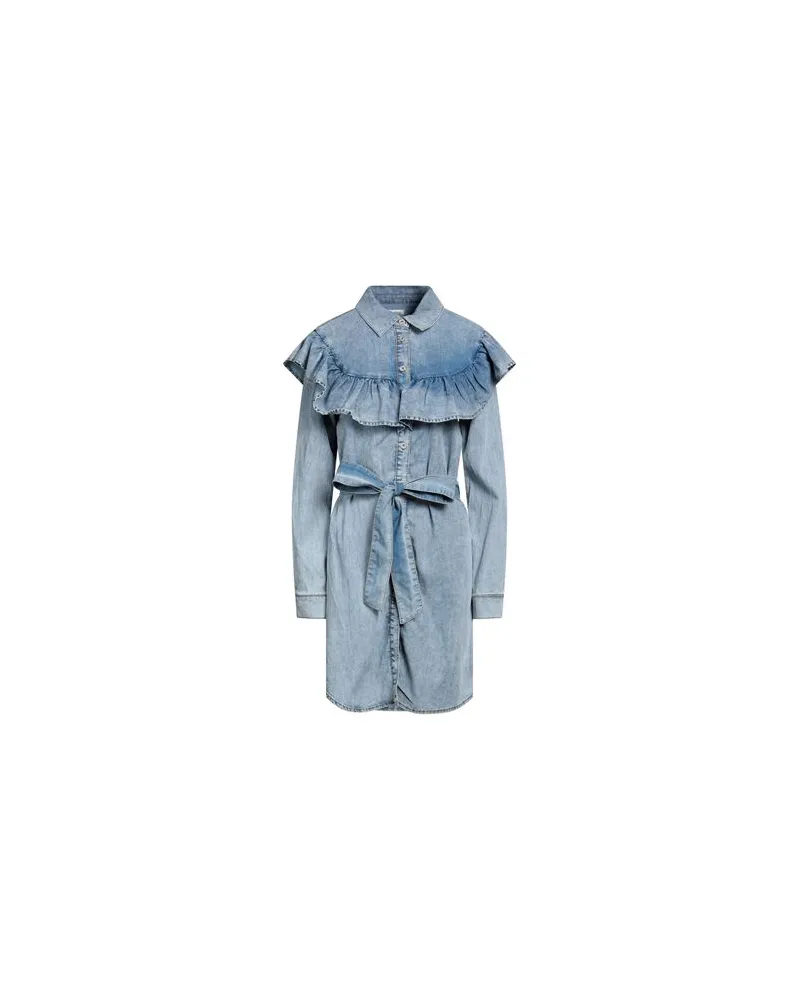 Fracomina KLEIDER - Mini-Kleiderauf YOOX.COM Blau