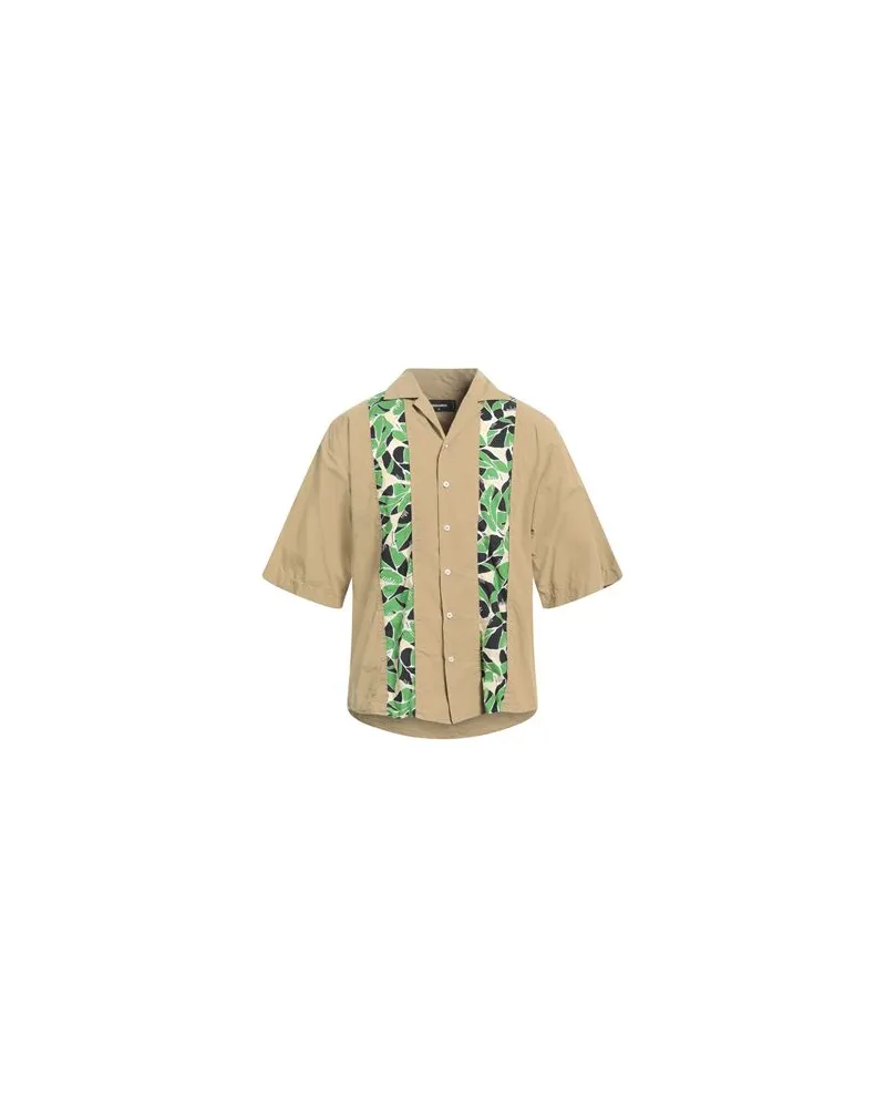 Dsquared2 TOPS - Hemdenauf YOOX.COM Khaki