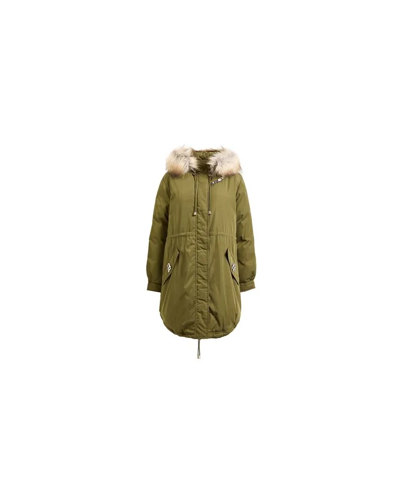 Blumarine JACKEN & MÄNTEL - Mäntelauf YOOX.COM Militärgrün