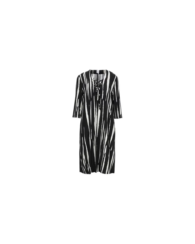 1-ONE KLEIDER - Midi-Kleiderauf YOOX.COM Schwarz