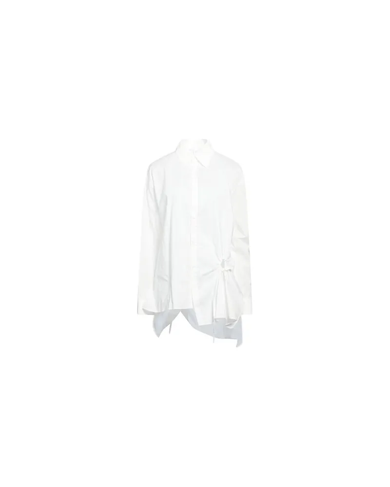 Y'S YOHJI YAMAMOTO TOPS - Hemdenauf YOOX.COM Weiß