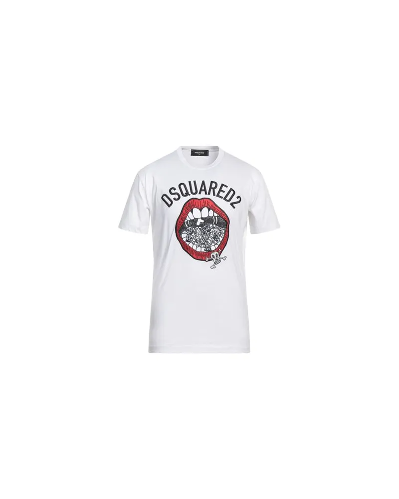 Dsquared2 TOPS - T-shirtsauf YOOX.COM Weiß
