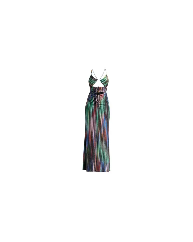 Just Cavalli KLEIDER - Maxi-Kleiderauf YOOX.COM Grün