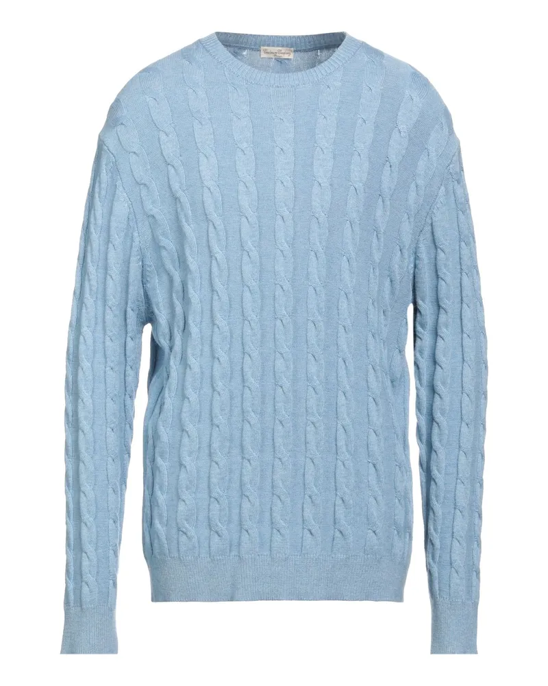 Cashmere Company Pullover Himmelblau