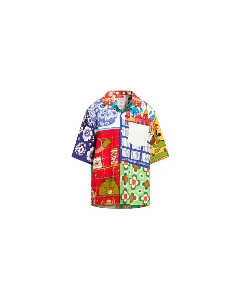 Marine Serre GOLD LINE - TOPS - Hemdenauf YOOX.COM Rot