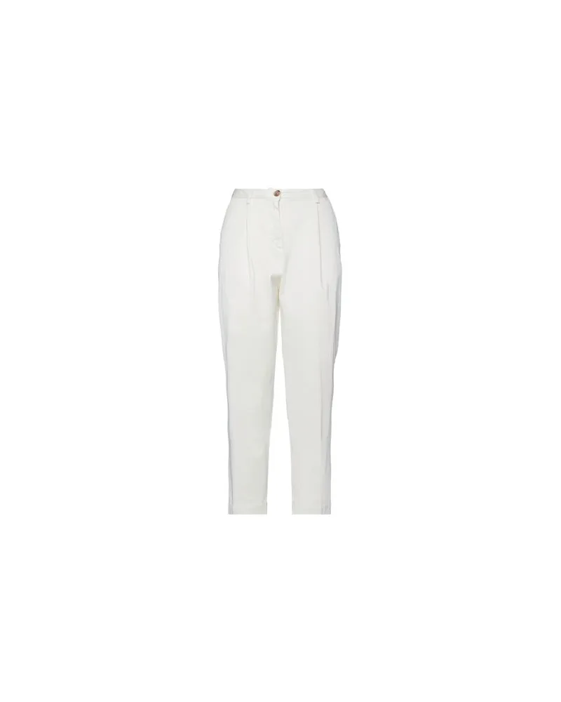 Manila Grace HOSEN & RÖCKE - Hosenauf YOOX.COM Elfenbein