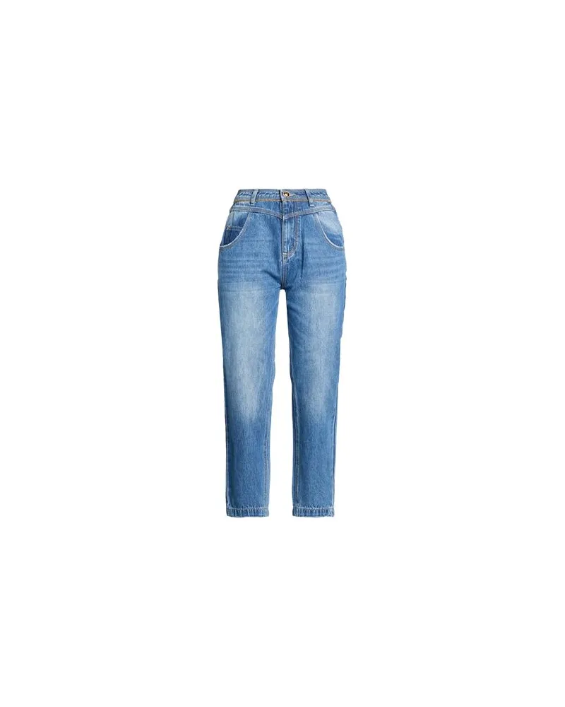 YES ZEE by Essenza HOSEN & RÖCKE - Jeanshosenauf YOOX.COM Blau
