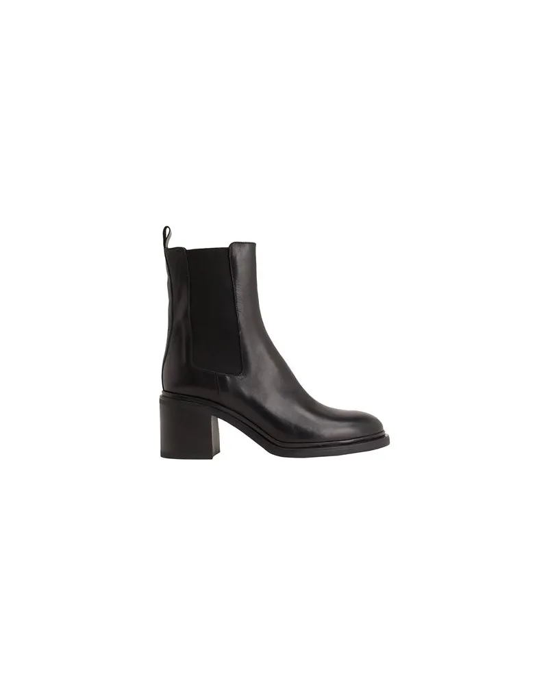 8 by Yoox LEATHER MID-HEEL CHELSEA BOOT  - SCHUHE - Stiefelettenauf YOOX.COM Schwarz