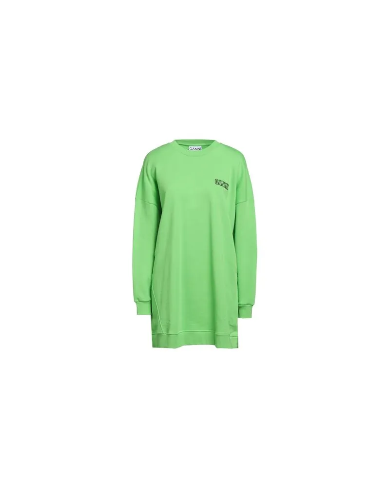 Ganni TOPS - Sweatshirtsauf YOOX.COM Limettengrün