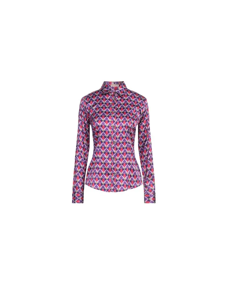 Camicettasnob TOPS - Hemdenauf YOOX.COM Violett