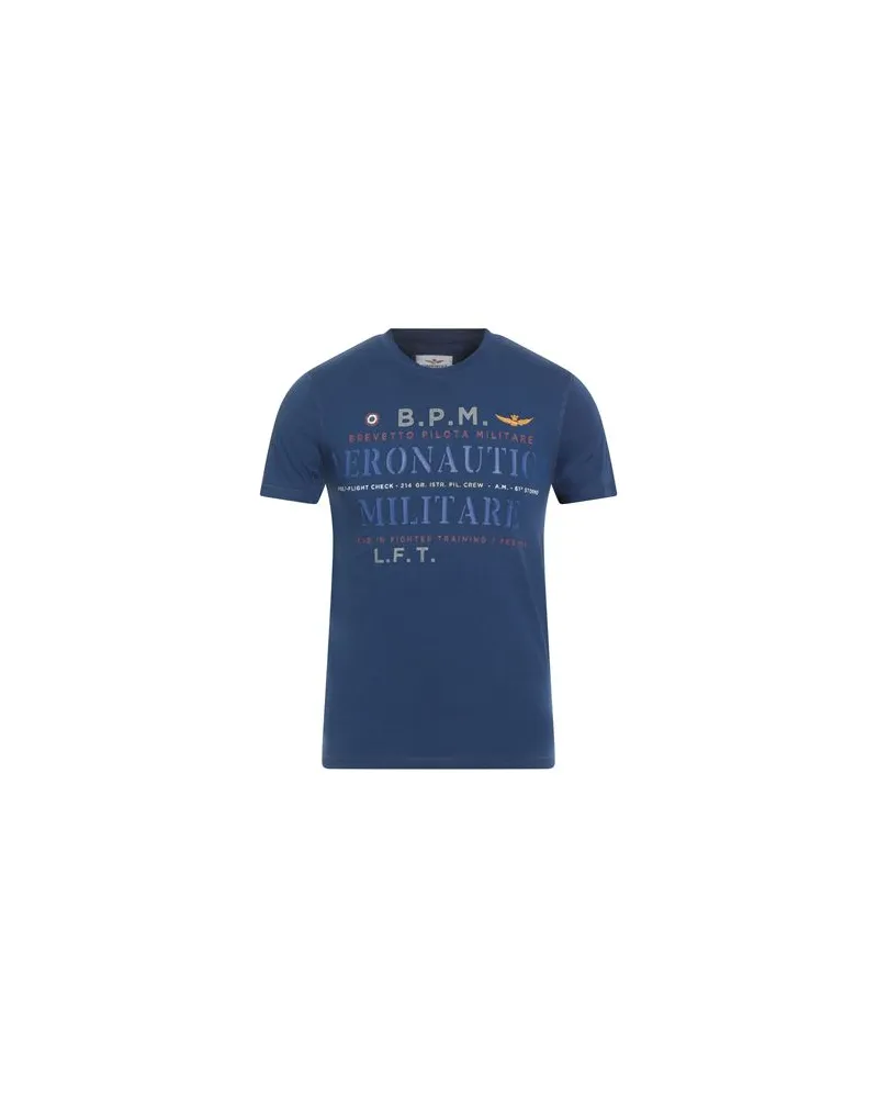 Aeronautica Militare TOPS - T-shirtsauf YOOX.COM Blau